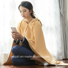 Alta qualidade à venda Mais Popular Fleece Blanket Poncho
